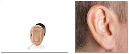 Invisible-In-Canal (IIC) style hearing aids. Modern Hearing Solutions of Wyoming.