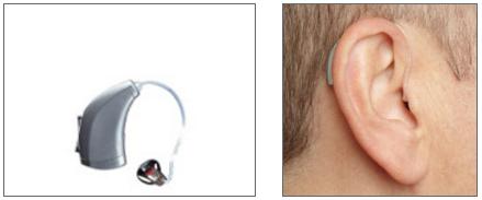 RIC Receiver-In-Canal or Receiver-In-The-Ear (RIC) (RITE) style hearing aids. Modern Hearing Solutions of Wyoming.