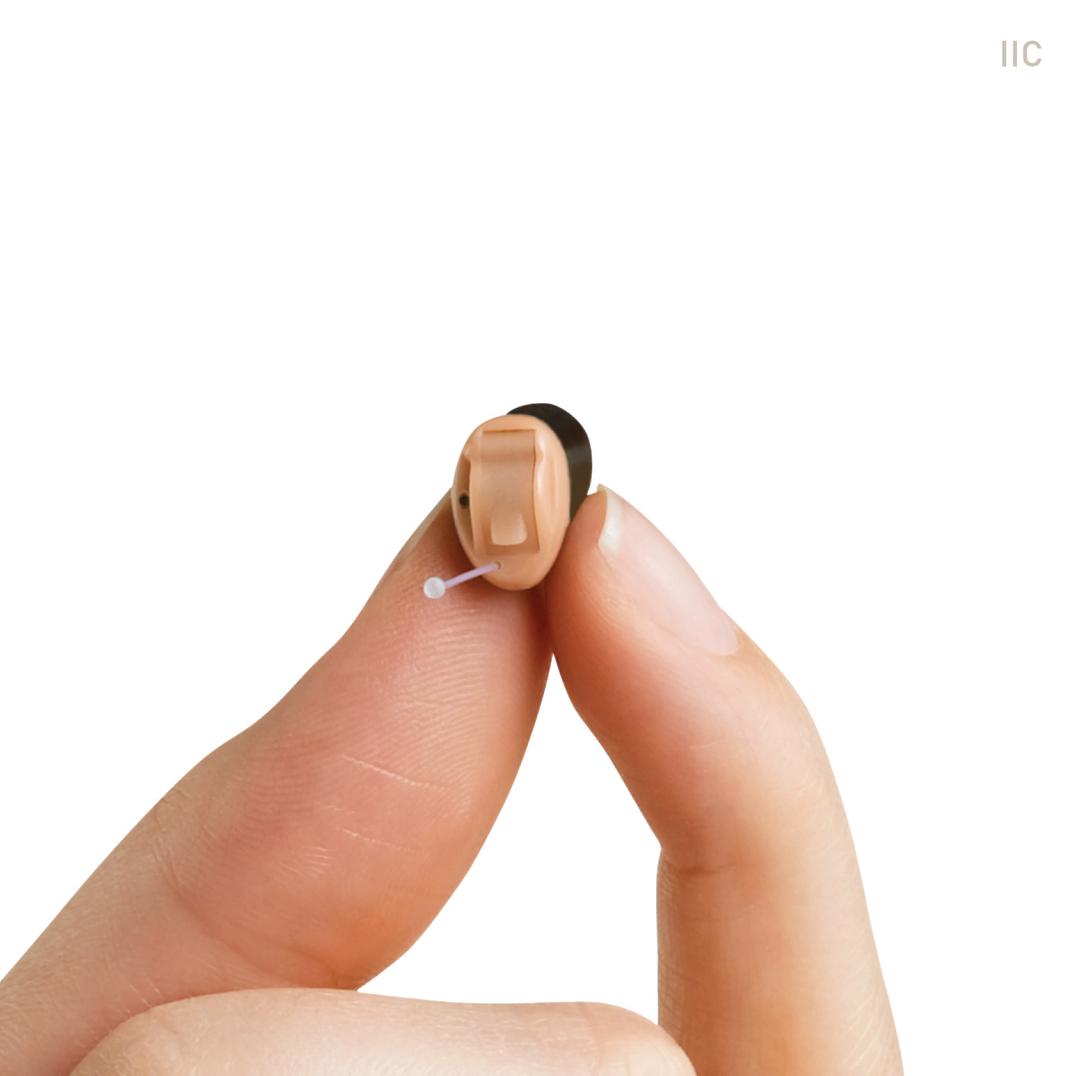 Inside the ear hearing aids.